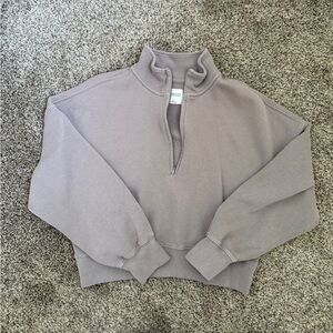 Abercrombie & Fit Half Zip Sweatshirt